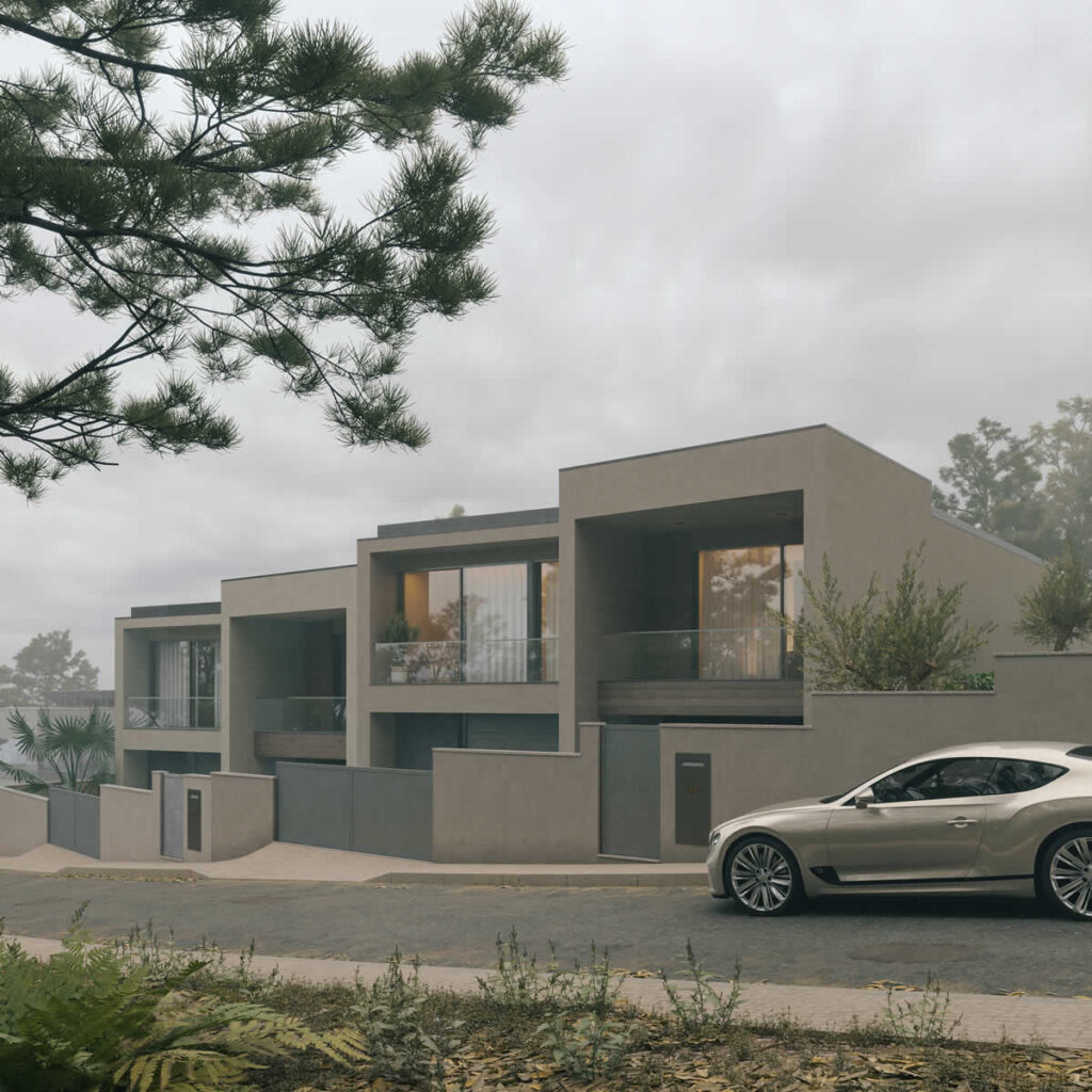 Semi-detached houses, Porto